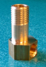1753 0006 10 Connecting piece G1/4" - M10x1