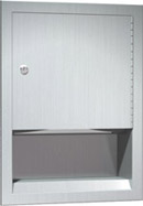 2003 recessed towel dispenser of multi-fold
