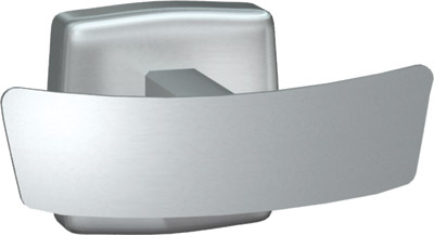 9008 double robe hook – satin finish