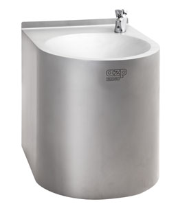 AFO 01 stainless steel wall-mounted drinking fountain