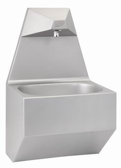 AUM 011 stainless steel sensor-controlled washbasin