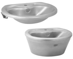 AUM 013, AUM013N, AUM 013Z stainless steel washbsin with automatic tap