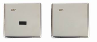 AUP R sensor-controlled flushing system for a group of urinals