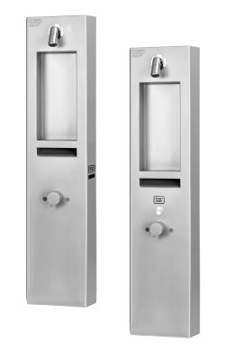 AUS 3, AUS 3P automatic surface shower unit - sensor- or piezo-controlled