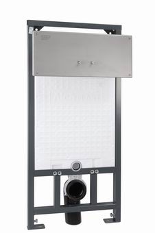 BSAZ 5 Wall module construction for WC with vandal-resistant st.steel cover