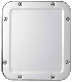 BSZ 03 Stainless steel safety mirror 255x290x11 mm