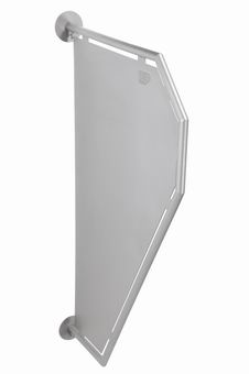 NP 01 stainless steel dividing partition between urinals