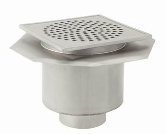 PV 01 stainless steel floor trap