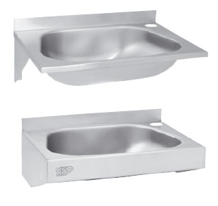 AUM 025N a AUM 025Z stainless steel washbasin