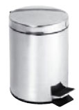 Z 107 Pedal bin - 12 l, polished stainless steel