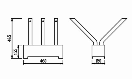 Figure - ASO 03 dryer for 3 pairs of shoes – with komaxit surface finish