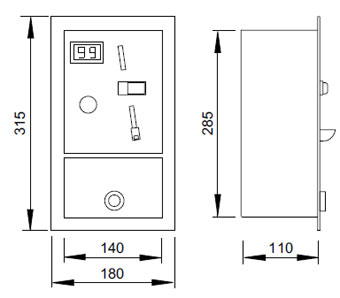 Figure - MAV 1 coin-operated control